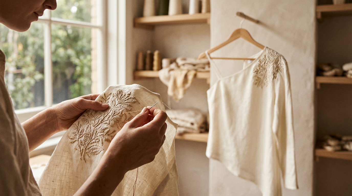 7 Australian Fashion Brands Making Hand Embroidered Clothing in