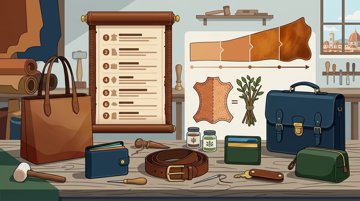 7 Vegetable Tanned Leather Gifts That Age Beautifully Over Time