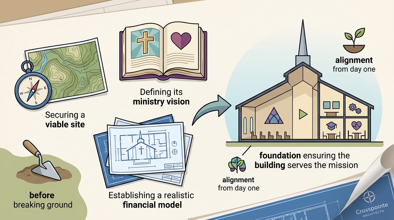 Essential First Steps for New Church Plants Before Breaking