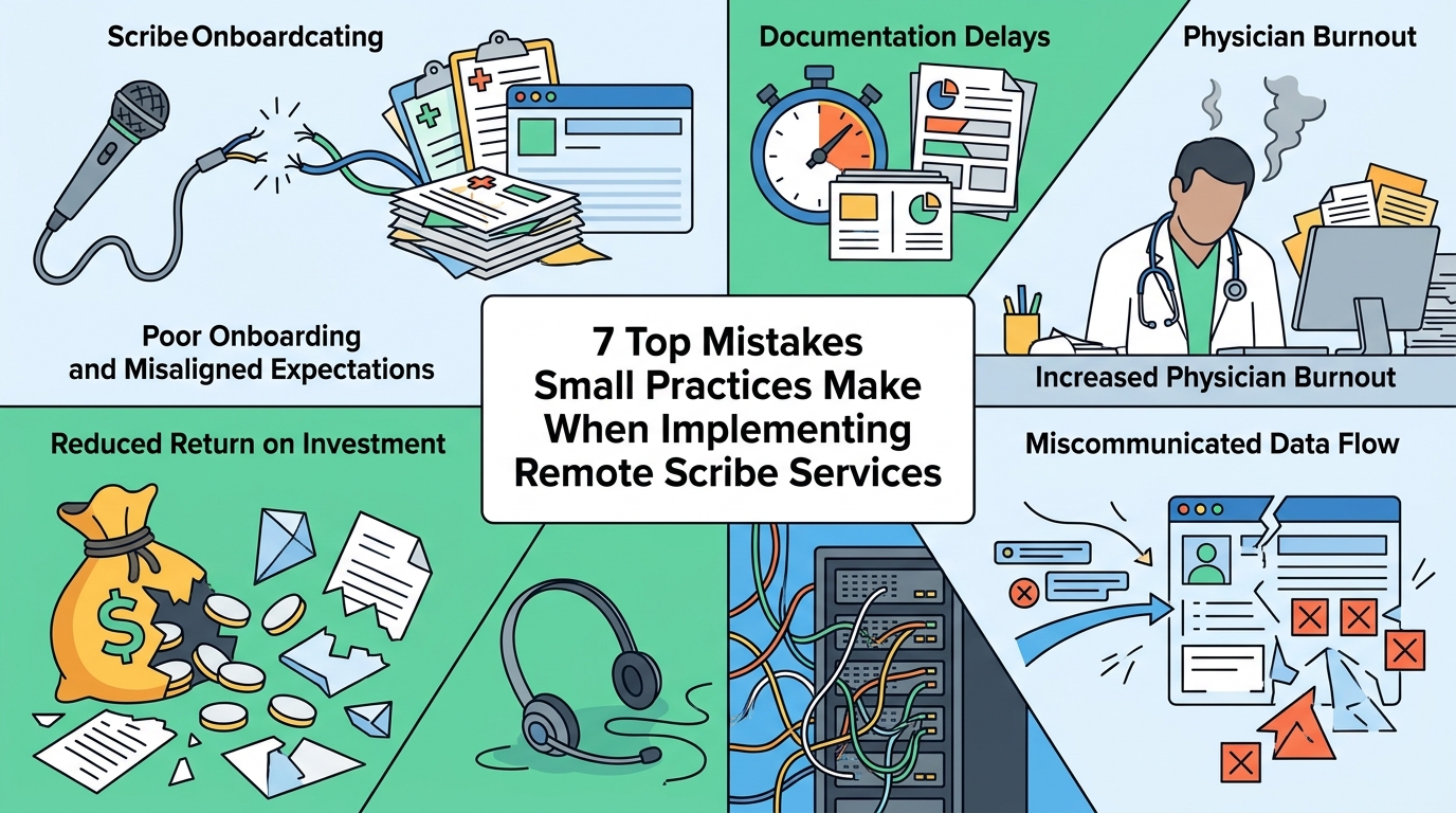 7 Top Mistakes Small Practices Make When Implementing Remote Scr