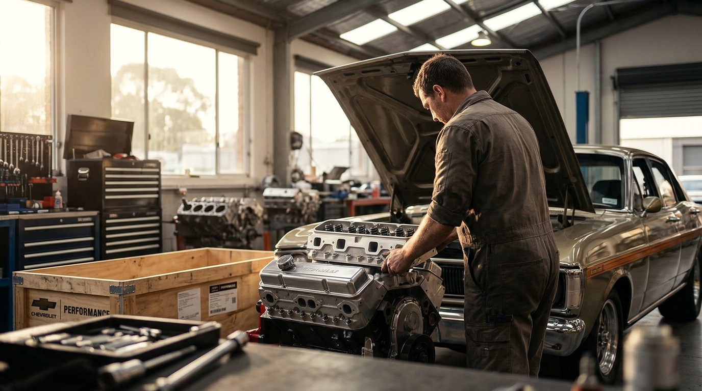 What Australian Shops Stock Genuine Chevy Performance Engine