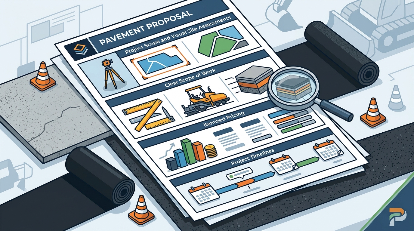 What do the best pavement companies include in their proposal?