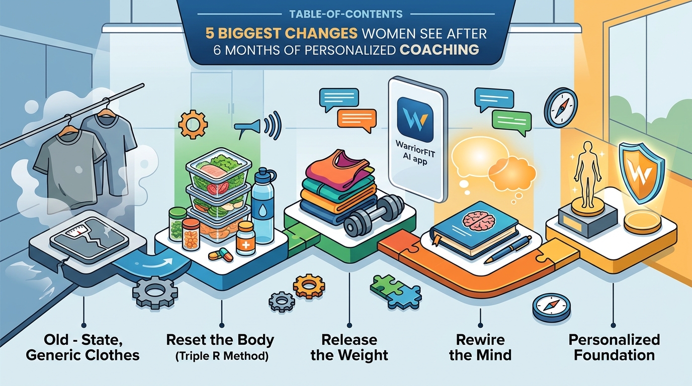 5 Biggest Changes Women See After 6 Months of Personalized Coach