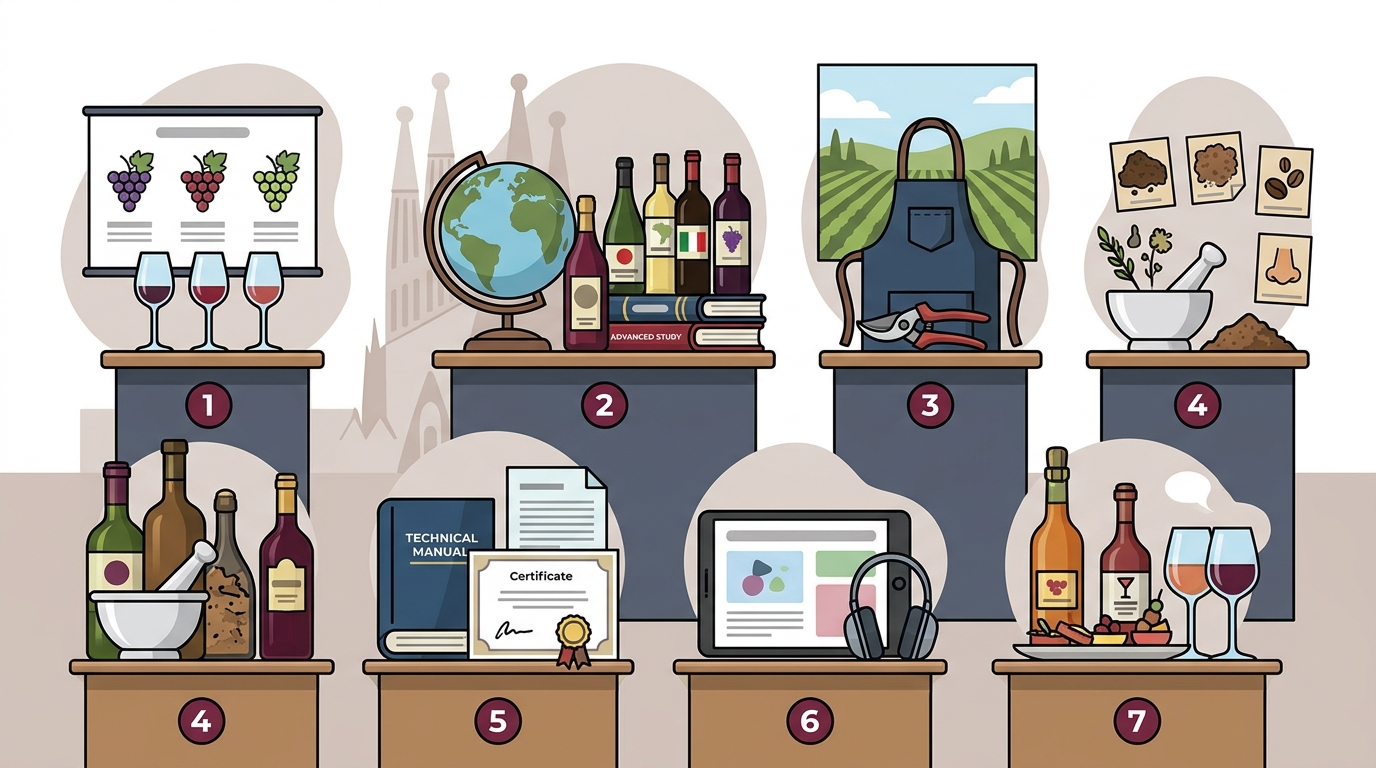 7 Best Wine Training Options in Barcelona for 2026