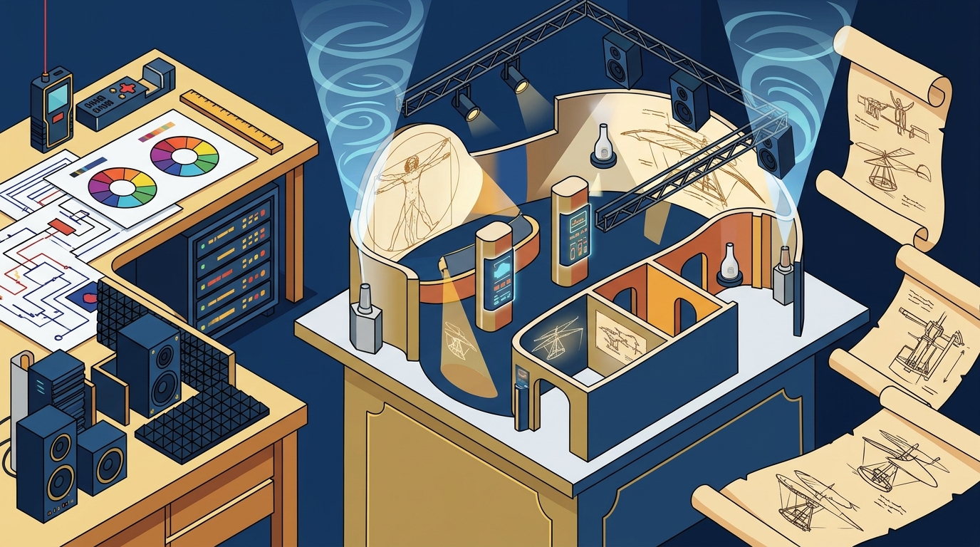 How Producers Bring Leonardo da Vinci's Art and Inventions to