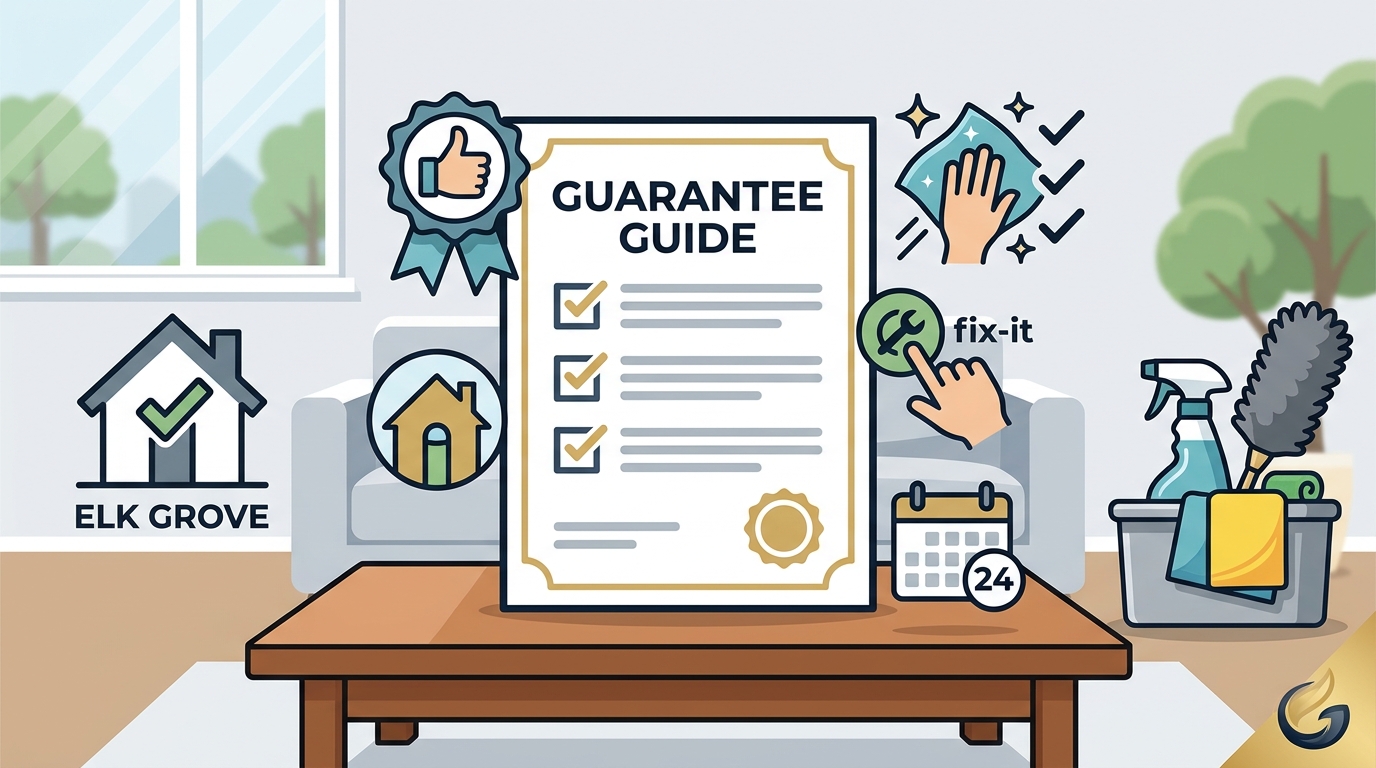 Elk Grove House Cleaning Satisfaction Guarantee Guide