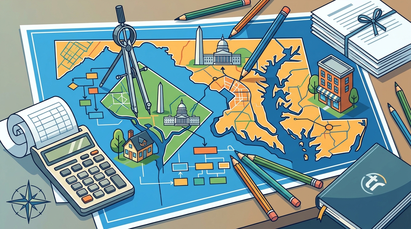 Who Helps Borrowers in Maryland and DC Plan Loan Structure?