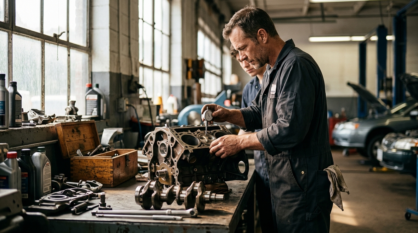 7 Main Stages of a Professional Engine Rebuild