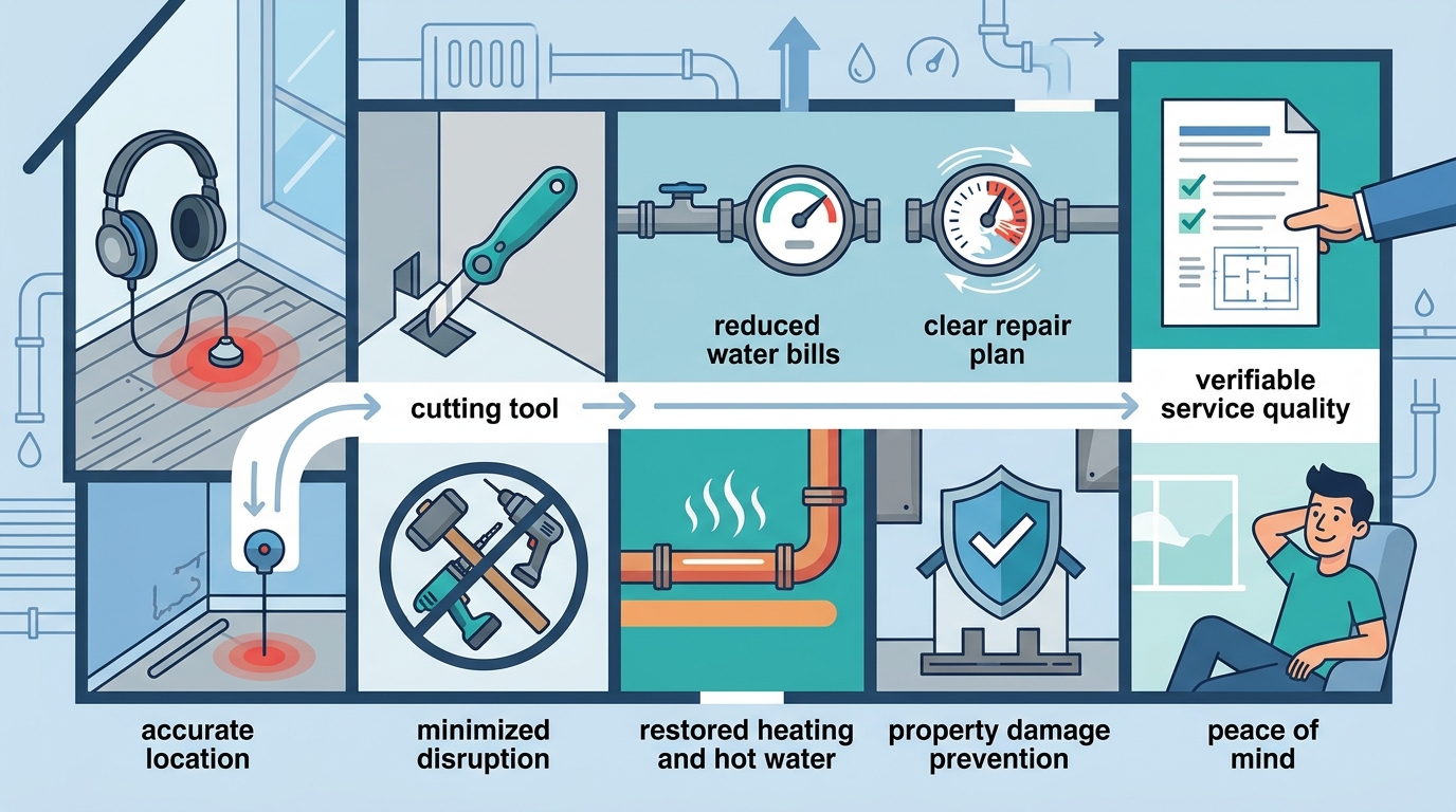 7 Key Results and Benefits After Professional Leak Detection