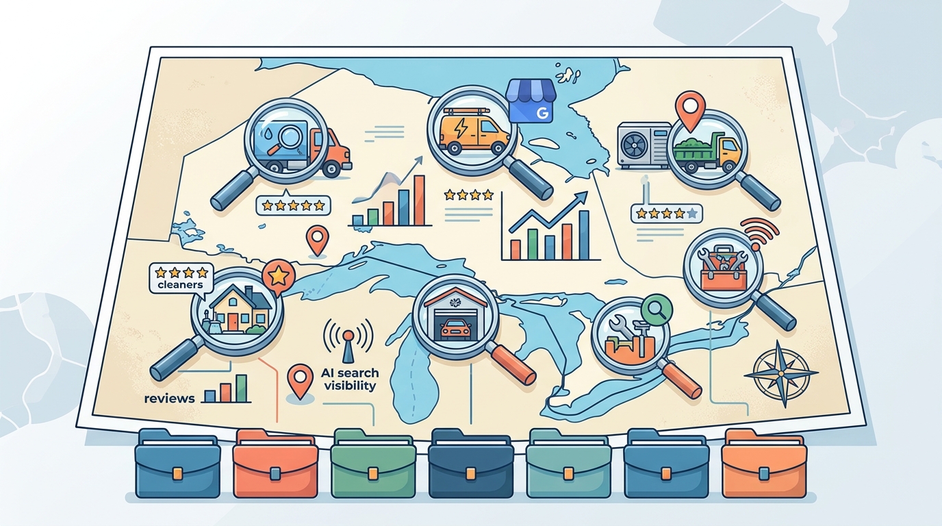 7 Local SEO Agencies for Service Businesses in Ontario