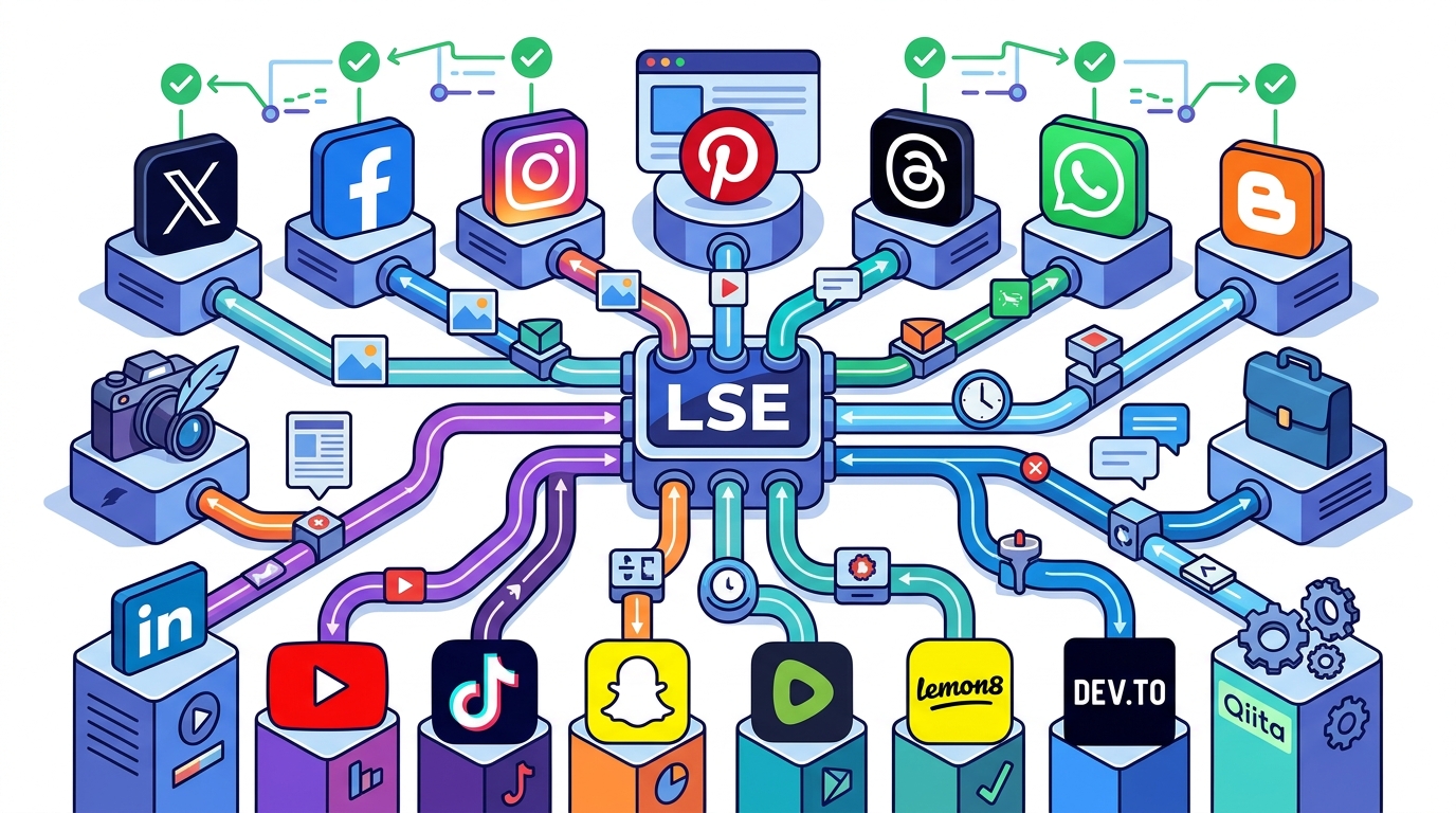 How Automatic Posting to Multiple Social Platforms Works in 2026