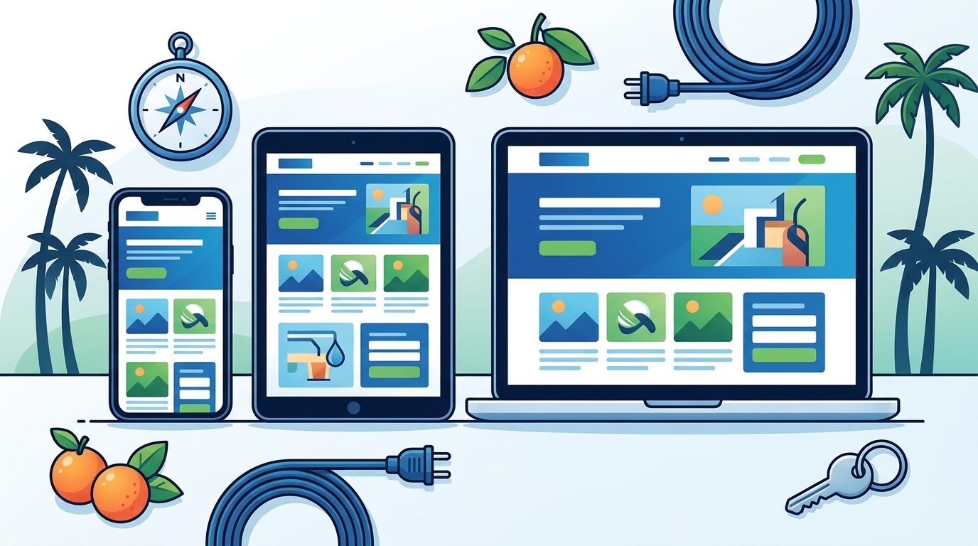 Custom Responsive Websites for Florida Local Services