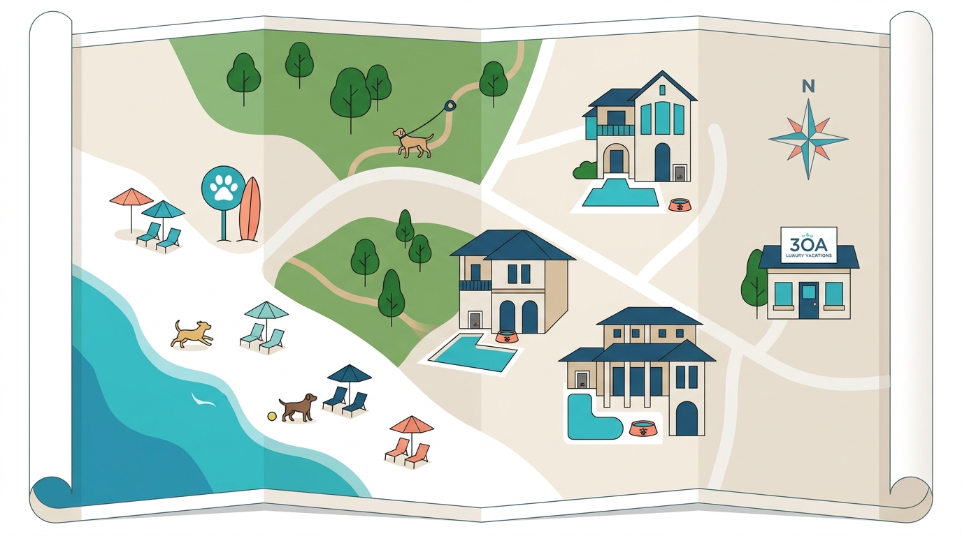 Best South Walton Neighborhoods for Pet-Friendly Vacations