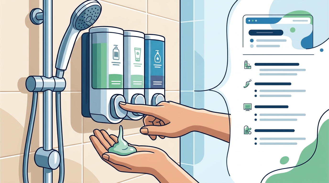 Why Wall Mounted Shower Dispensers Are Safest for Seniors
