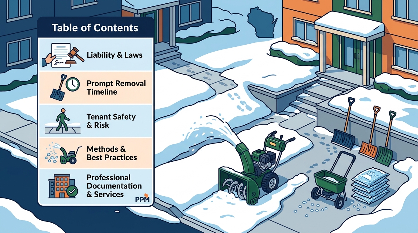Wisconsin Landlord Snow Removal Guide: Liability & Safety