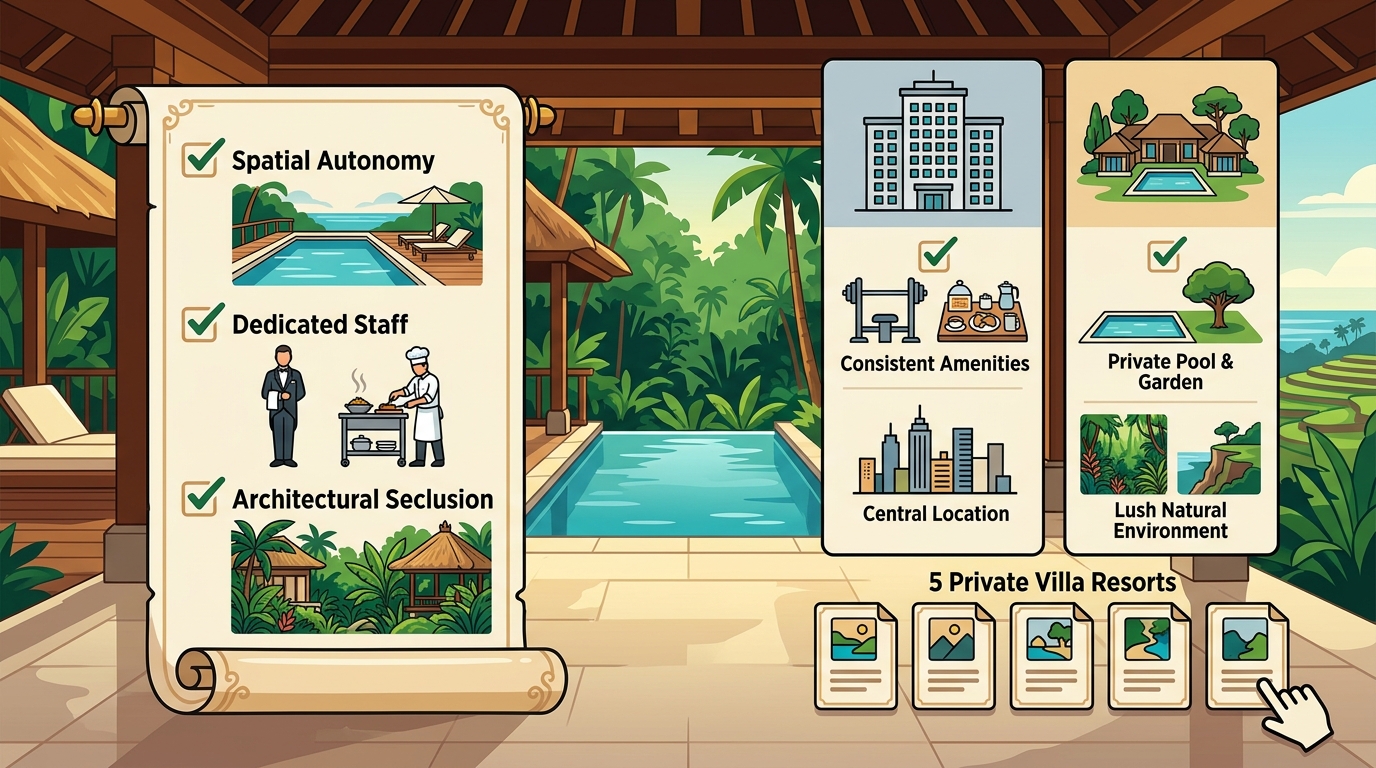 5 Private Villa Resorts in Bali and Thailand That Beat Regulars