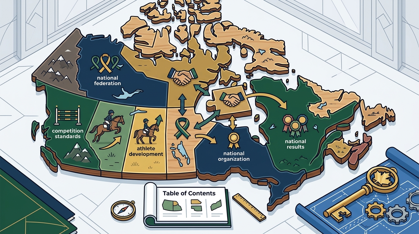 How Provincial Equestrian Organizations Shape Canadian Horse