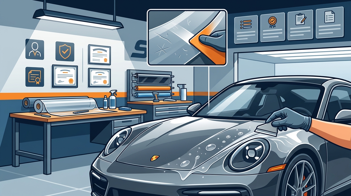 What to Look for in a Paint Protection Film Installer