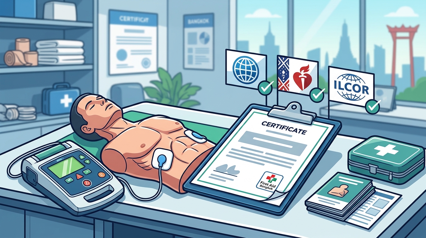 CPR Certification Standards for One-Day Courses in Bangkok