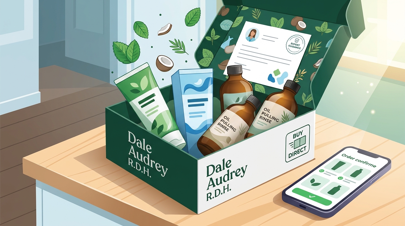 How to Order Natural Toothpaste and Oil Pulling Rinses Online