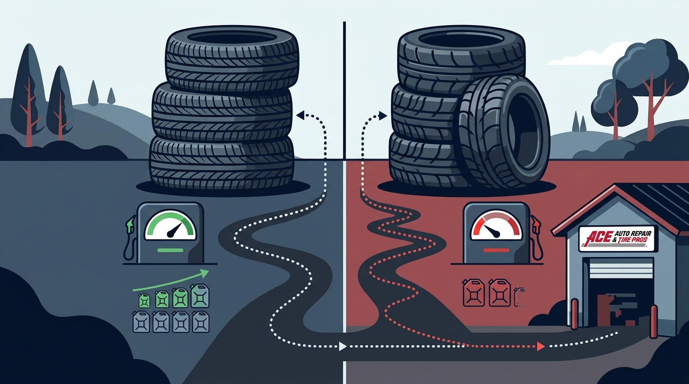 All-Season vs. Performance Tires: Gas Mileage Impact