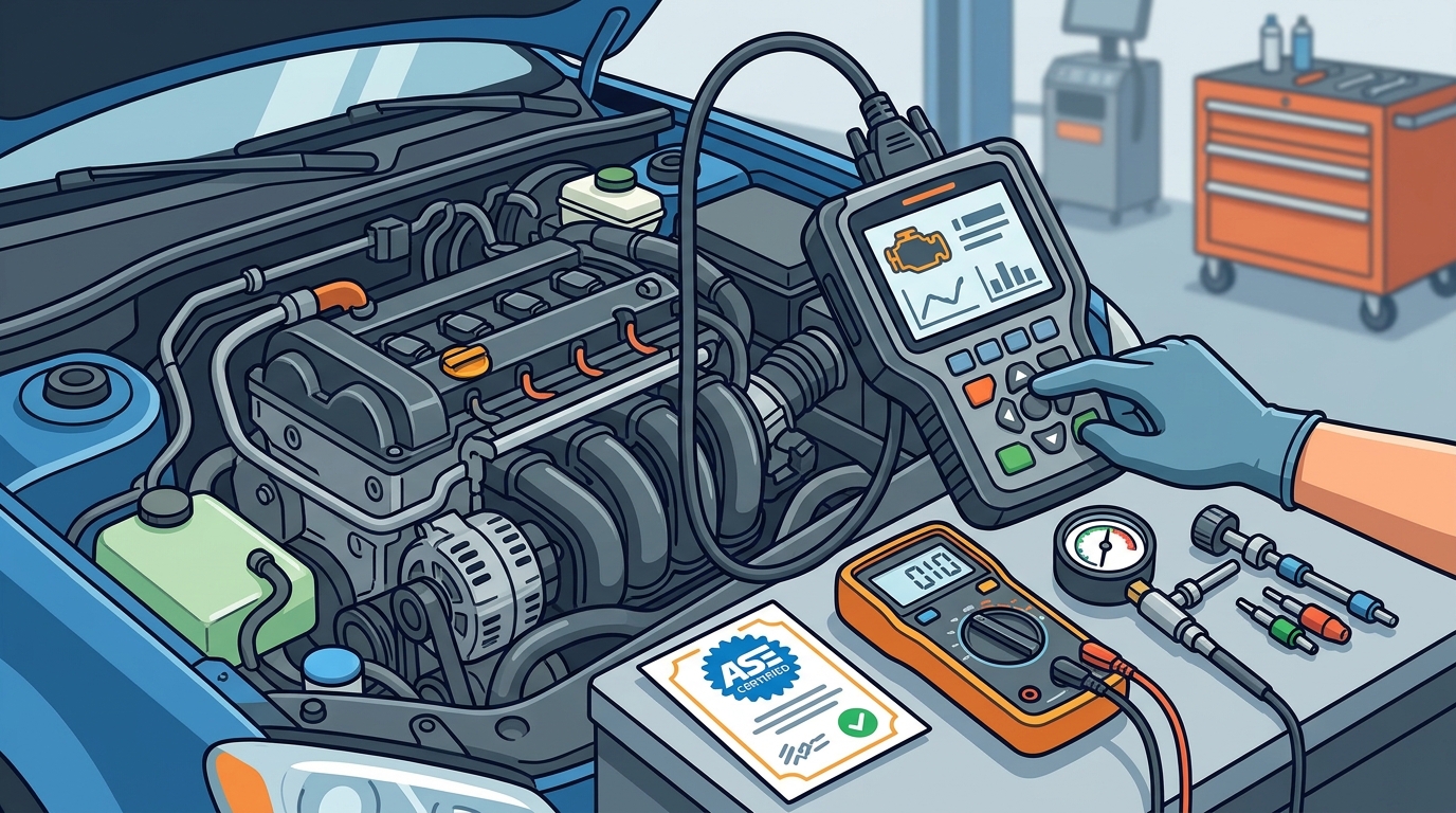 7 Qualifications to Look for in a Technician Diagnosing Your CEL