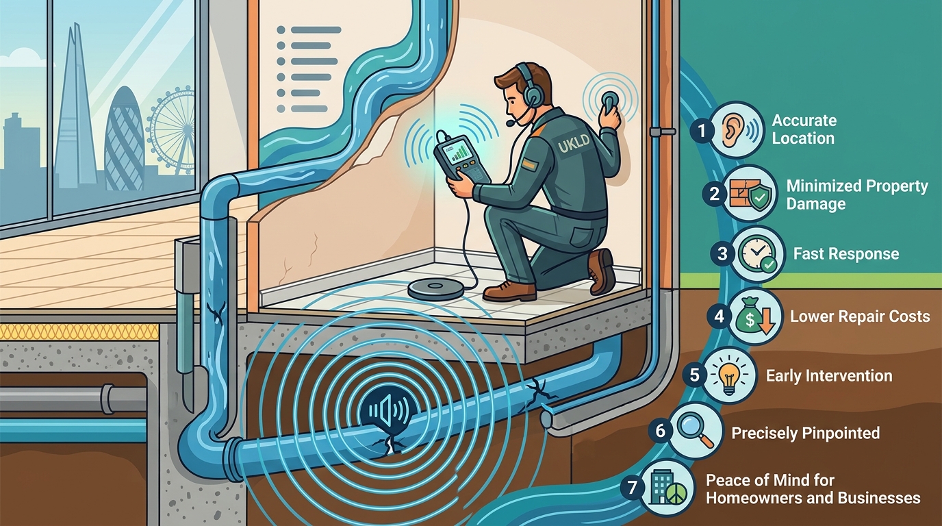7 Top Benefits of Acoustic Detection for Hidden Water Leaks
