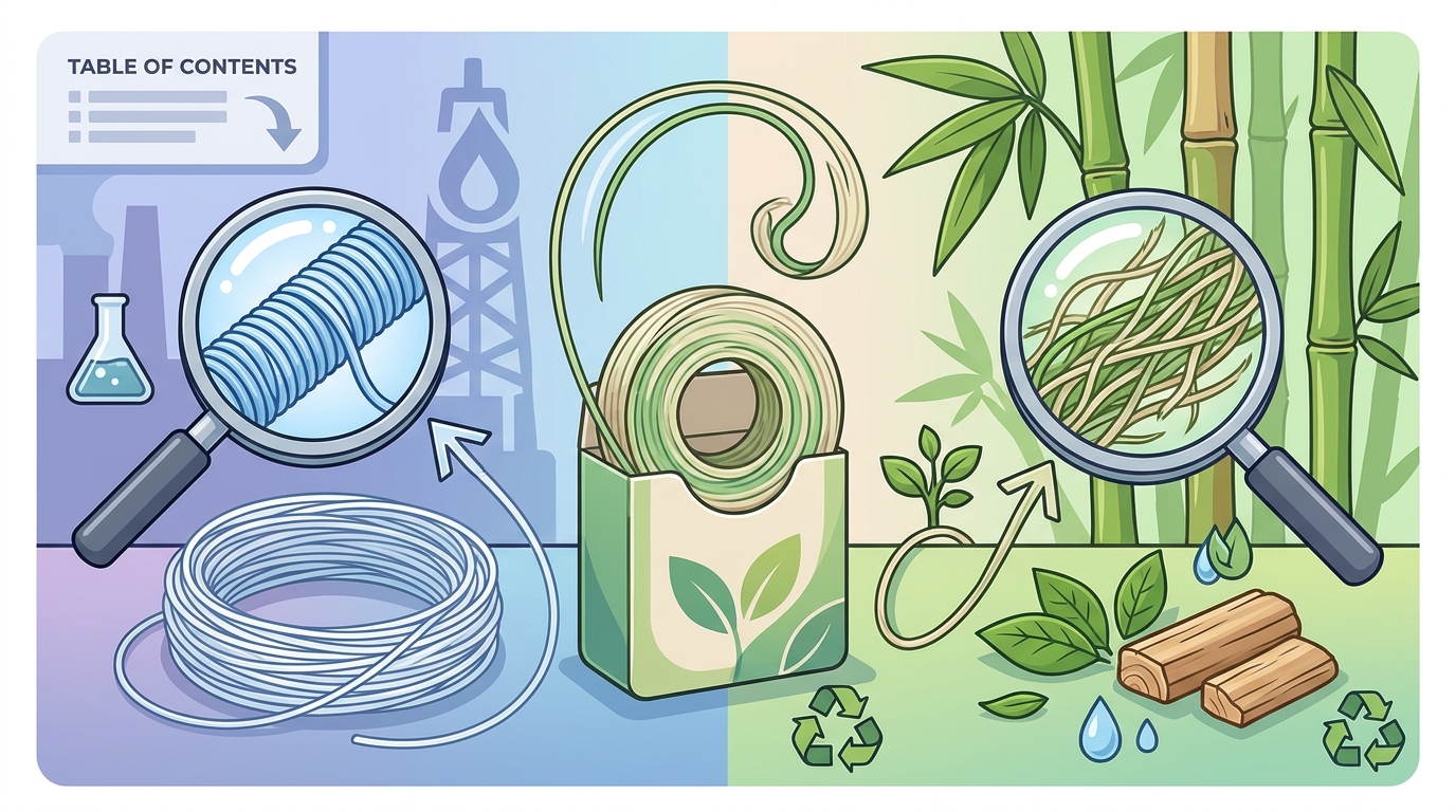 Best Natural Materials for Eco-Friendly Dental Floss