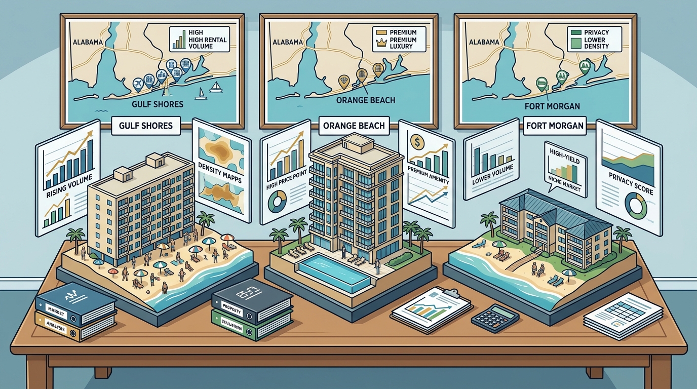 Gulf Shores vs. Orange Beach vs. Fort Morgan: Condo Investment