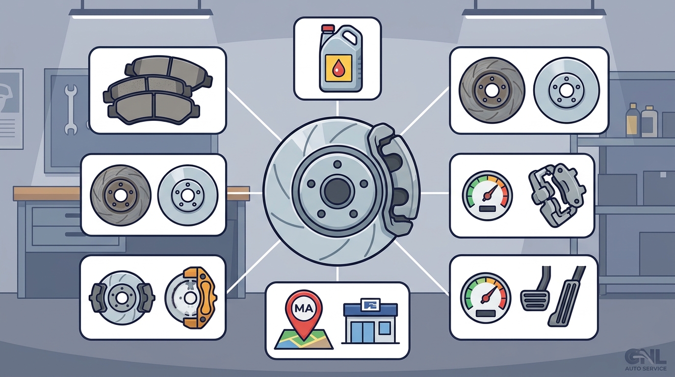 7 Main Factors That Affect Brake Service Prices in Walpole
