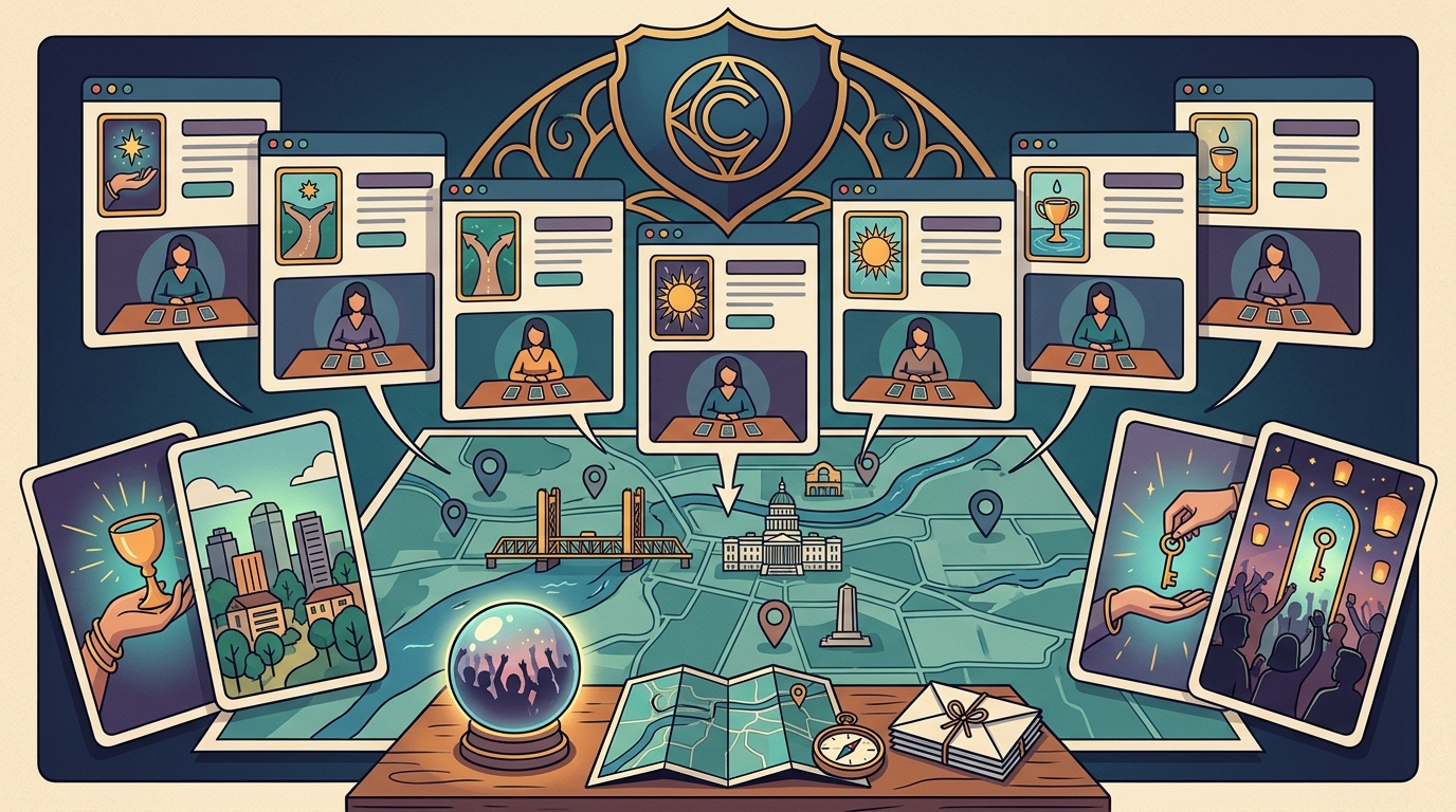 7 Best Websites to Find Tarot Readers for Sacramento Events