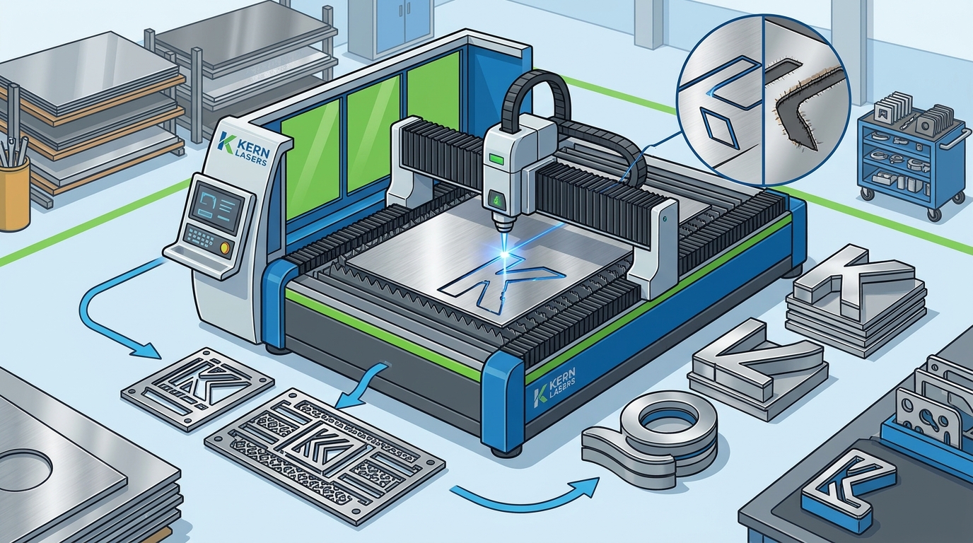 Fiber Laser Cutters for Precision Metal Signage