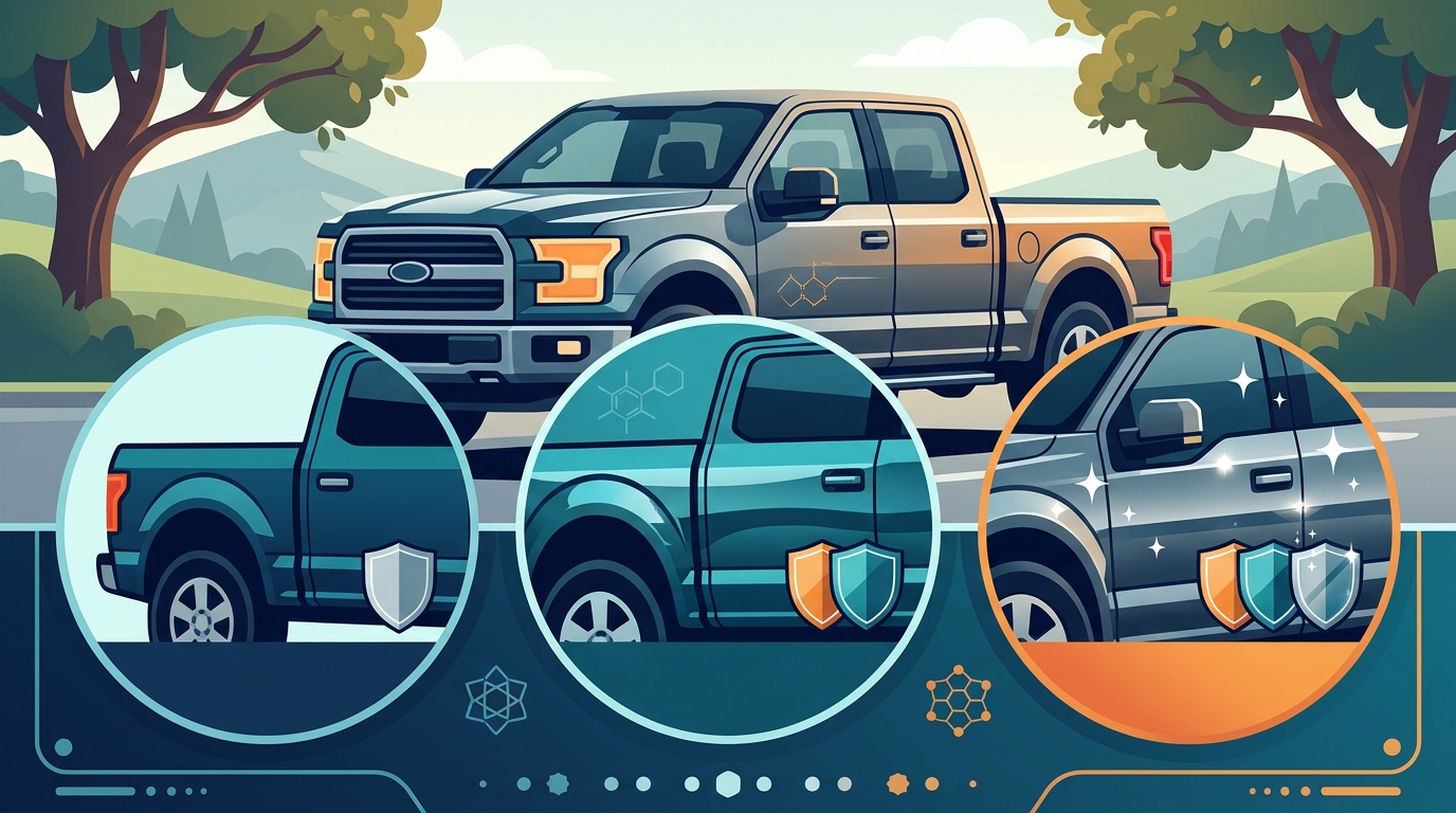3 Ceramic Coating Options for Trucks in Sacramento