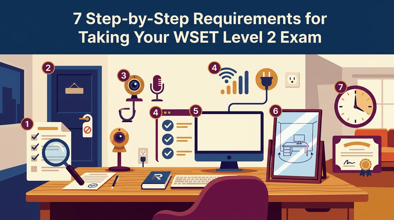 7 Step-by-Step Requirements for Taking Your WSET Level 2 Exam