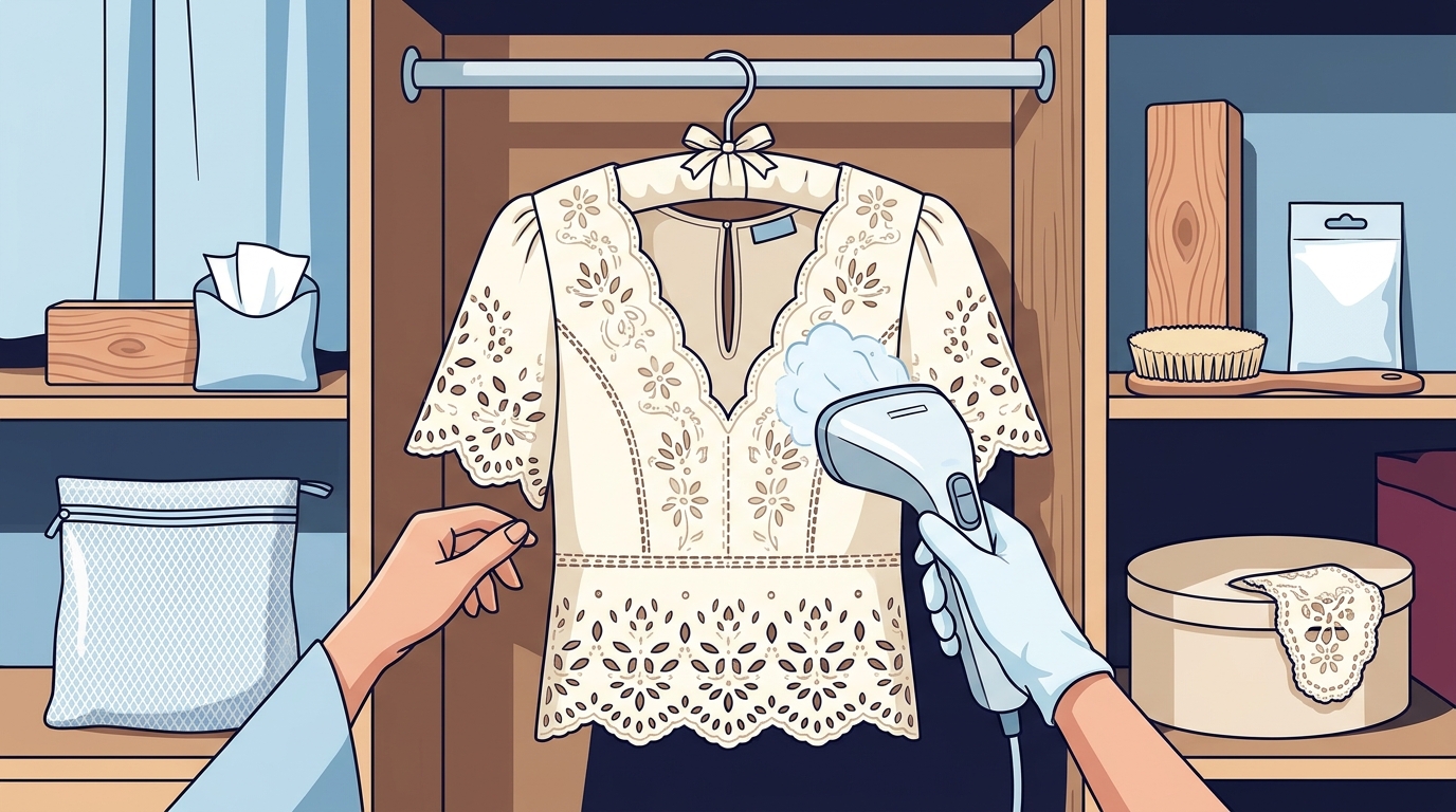 7 Ways to Protect Lace Pieces from Say The Label