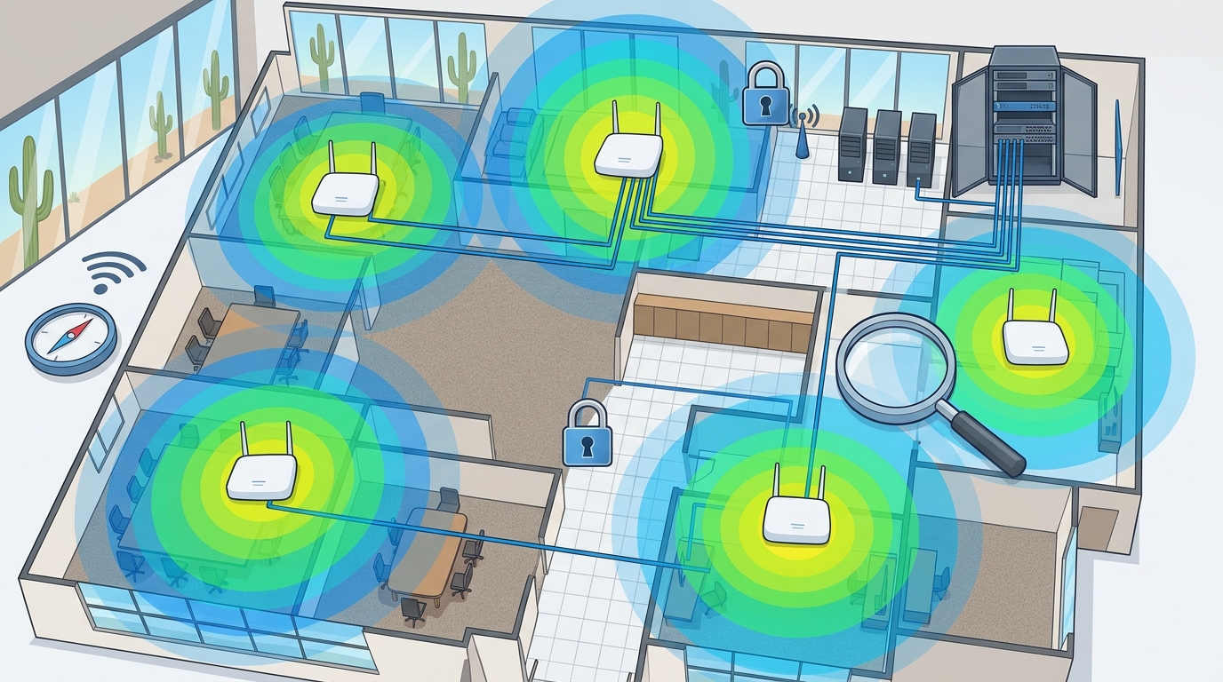 Designing a Wireless Network for Your Chandler Office
