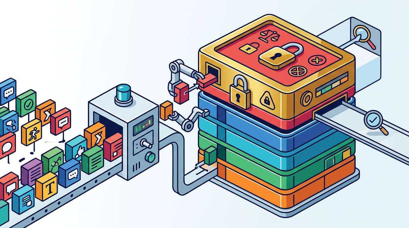 Organizing Rights Metadata in Agent Datasets