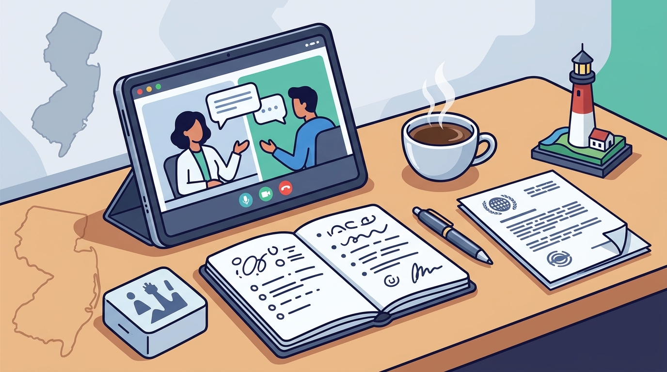 5 Telehealth CBT Options for Anxiety Treatment in New Jersey