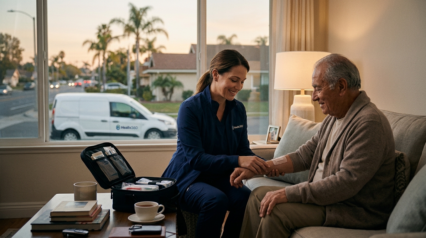 Same-Day Mobile Wound Care Coverage in Southern California