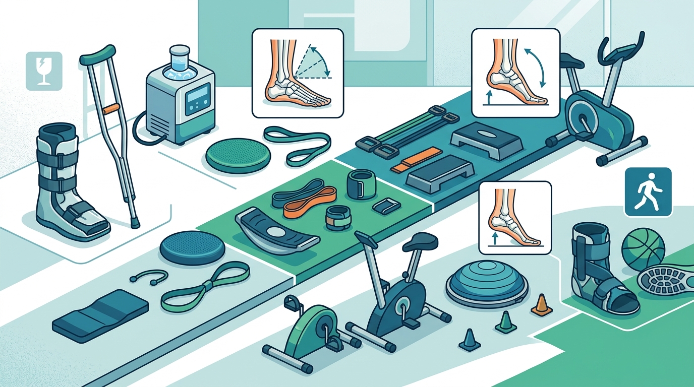 6 Key Stages of Physical Therapy After Ankle Replacement