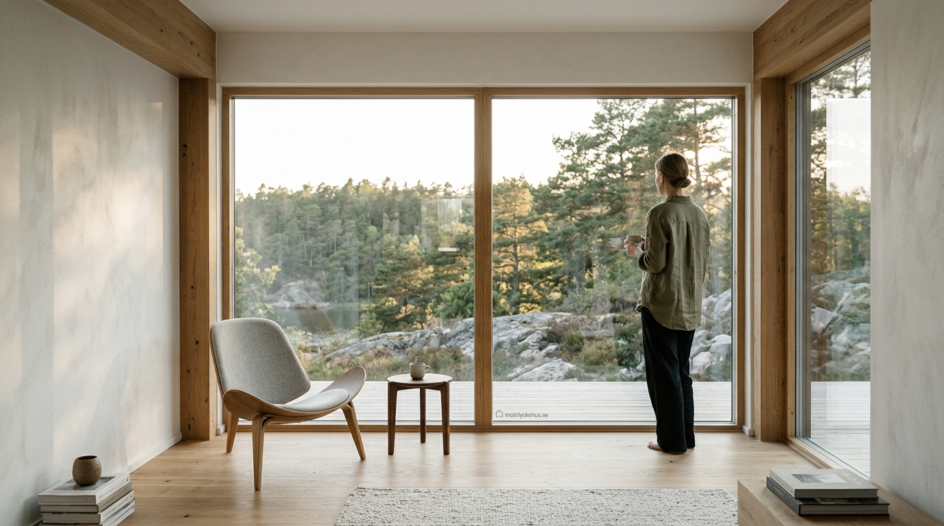 Minimal Skandinavisk Design i Göteborgs Exklusiva Villor