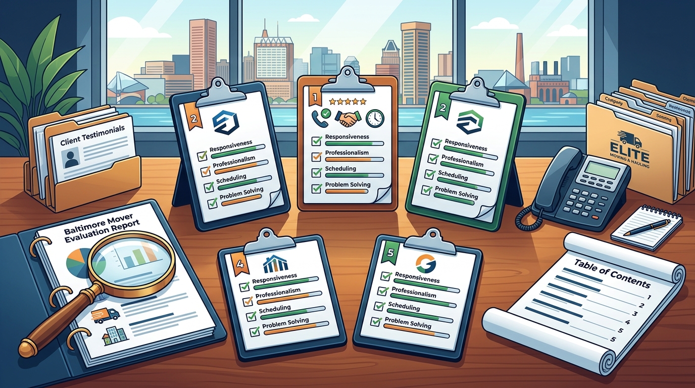 Top 5 Moving Companies in Baltimore Ranked by Customer Service