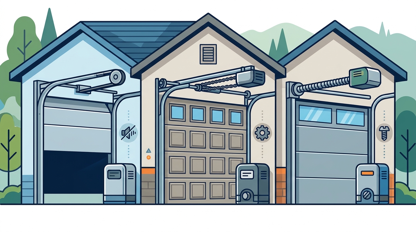 Best Garage Door Opener Installation Options for Boise Home