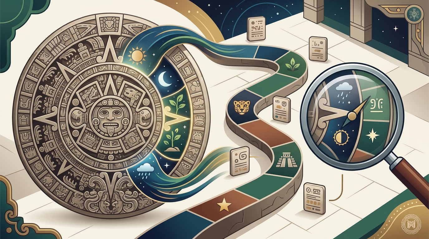 7 Key Stages of the Mayan Day Cycle