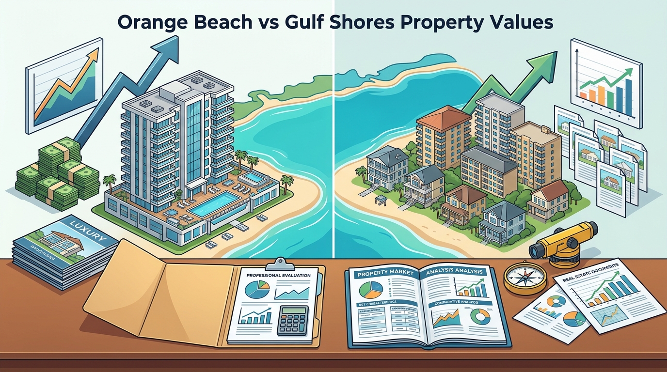 Orange Beach vs Gulf Shores: Why Beachfront Values Differ