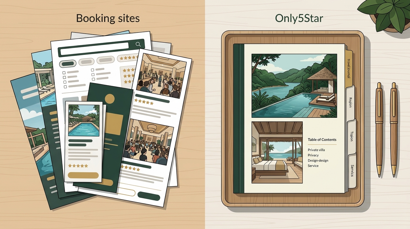 Curated Luxury Platforms vs Standard Booking Sites for Southeast
