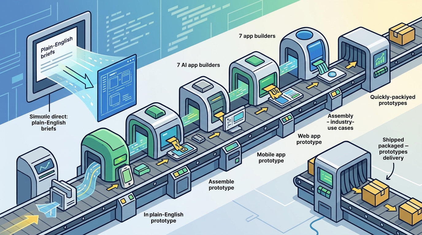 7 AI App Builders That Ship Prototypes Fast in 2026
