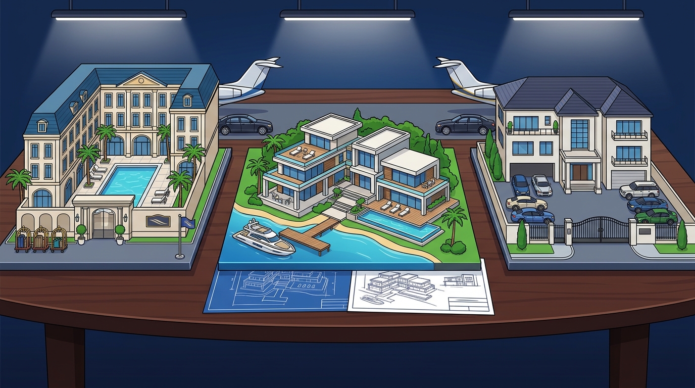 Who Arranges Luxury Hotels, Villas and Private Residences for 20