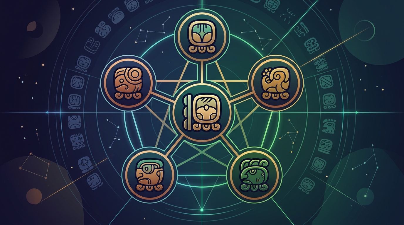 5 Supporting Signs in the Mayan Tree of Life