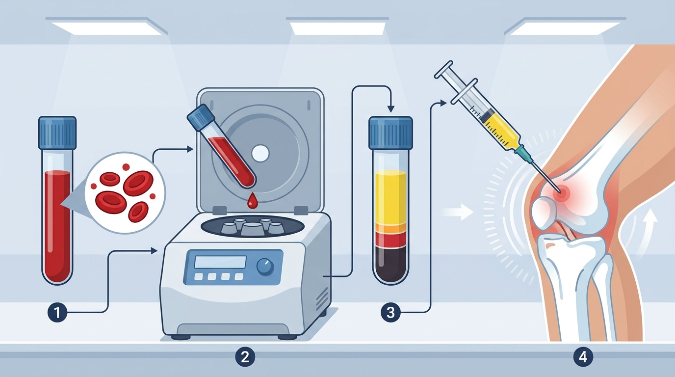6 Key Steps of How PRP Injections Work to Heal Knee Osteoar